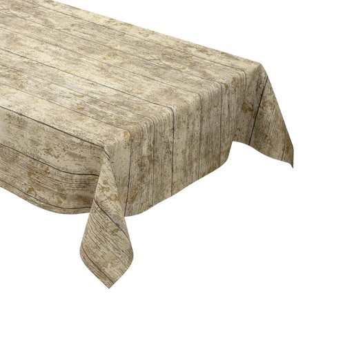 Wachstuch tischdecke holz alm - wachstuch,