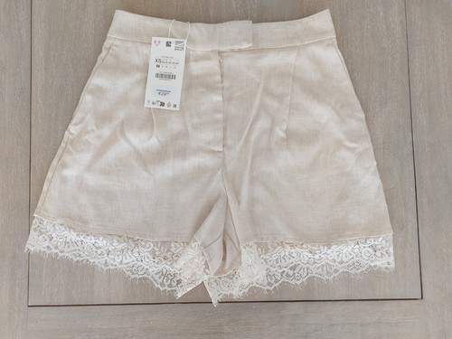 Zara virale leinen shorts - zara,