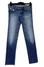 Diesel Getlegg Jeans Slim Skinny Damen W27 L30 Blau Denim Hose Stretch 0068V