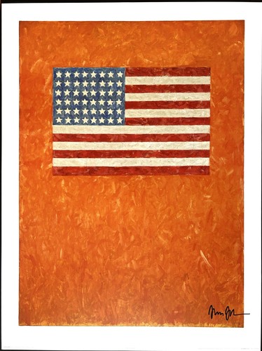 Jasper johns editionsplakat - johns;,