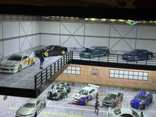NW Diorama 1/64 Diecast Garage