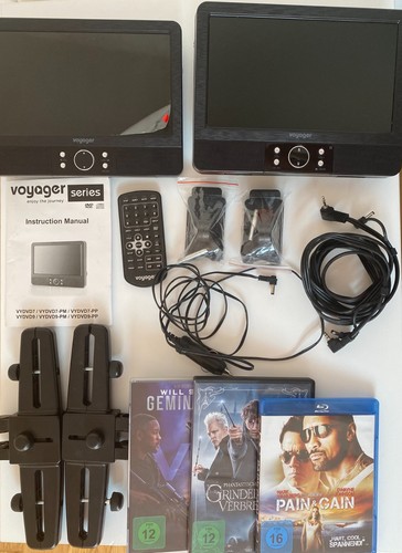Voyager dual dvd - 9",