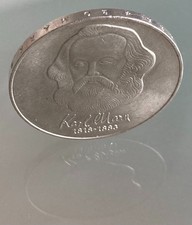 ? 20 DDR-Mark 1983 ☘️ DEUTSCHE DEMOKRATISCHE REPUBLIK ☘️ KARL MARX 1818-1883 ?