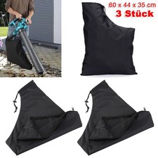 3x Fangsack Auffangsack Für Elektro Laubsauger Beutel Garten Laubsack Laubbläser