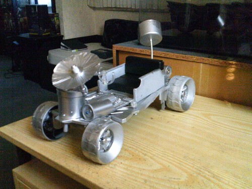 Moon buggy scale - moon,
