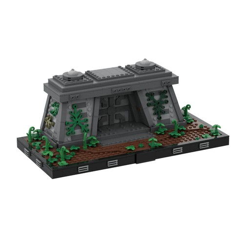 Imperial bunker diorama - bunker,