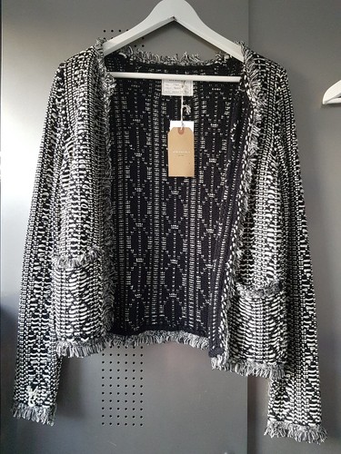 Stradivarius bouclé blazer - stradivarius,