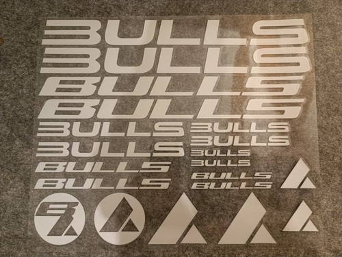 Bulls aufkleberset 20 - bulls, (no.160)