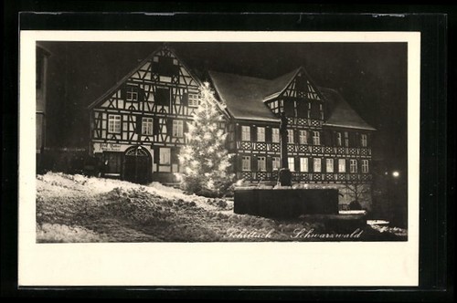Schiltach schwarzwald - ak, /schwarzwald