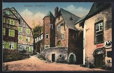 Ansichtskarte Beilstein / Mosel, Blick auf das Burghaus 