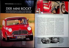 Motor Klassik 09/2006 Austin Mini Cooper S 1275 mit 75PS Restaurierung - ein int