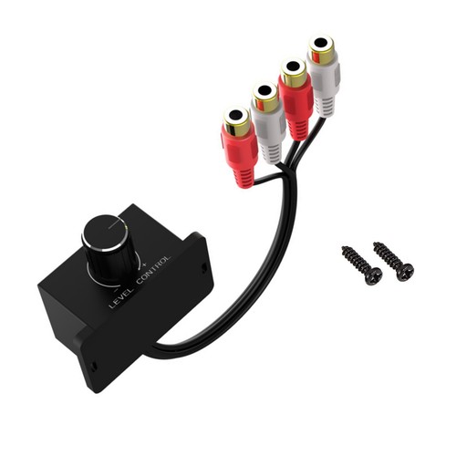 Verstärker pegelregler rca - verstärker,