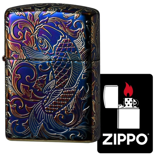 Zippo feuerzeug carp seiten - feuerzeug,