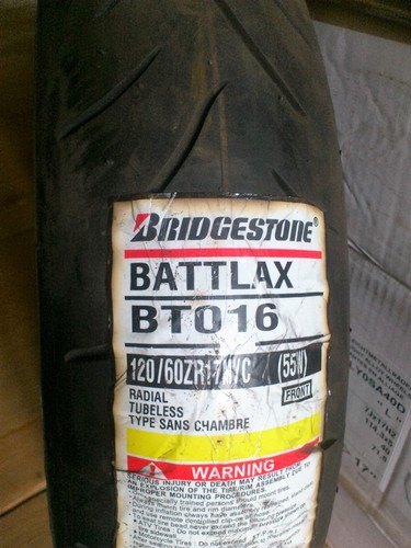 Bridgestone battlax 016 - bridgestone,