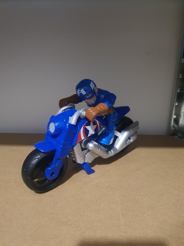 Captain america motorrad figur - motorrad,