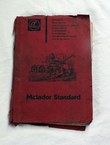 Ersatzteilliste claas matador - claas,