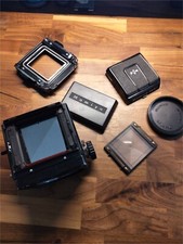 Mamiya RB67 pro s Body - Split Prism focus screen - Front and Rear Cap - WLF