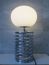 Spirallampe  Ingo Maurer Original  Tischlampe Leuchte Chrom 1960 Panton Vintage