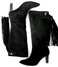 Schwarze Echtes Wildleder