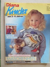 SNH13 Stricken-Nähen-Häkeln Diana Kinder 2 - 6 J. Heft Nr. 16-85313    1989