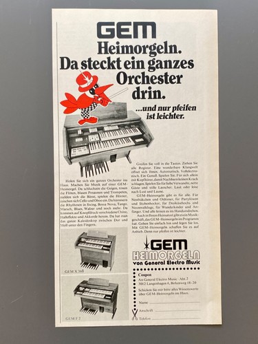 Gem heimorgel langenhagen - gem,