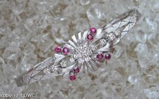 Armband mit Rubin Brillanten