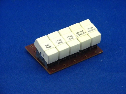 Schalterplatine us1 aus wersi - schalterplatine,
