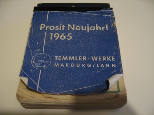Alter abreiß kalender - alter, abreiß-kalender