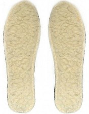 Lammfell Sohlen Einlegesohlen Schaf Wolle Schuheinlage Schuh Einlage Gr. 36 - 45