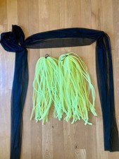 Cyberloxx von DollSkill – extra lang – Neon Gelb/Grün cyberlox Synthetic dreads