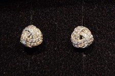 Pandora Ohrstecker Liebesknoten Silber 925