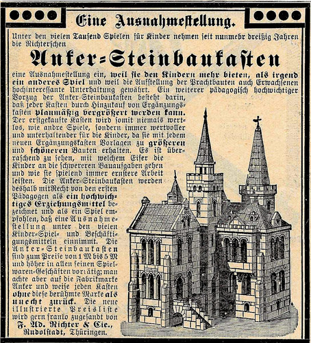 Werbung reklame 1907 anker - 1907, :