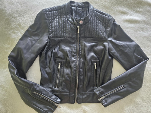 Jacke kurz kunstleder - jacke,,