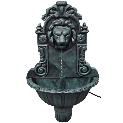 Wandbrunnen löwenkopf design - löwenkopf,