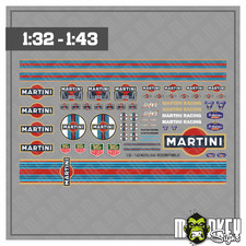 Martini Racing Aufkleber für