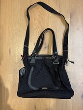 Storksak Wickeltasche schwarz – hochwertig, mit Zubehör, sehr guter Zustand