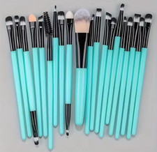 20 Teile Make up Pinsel Set Kosmetikpinsel Schminken Lidschatten Foundation Set