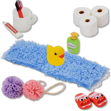 Miniatur Gartenzwerg Bade Set