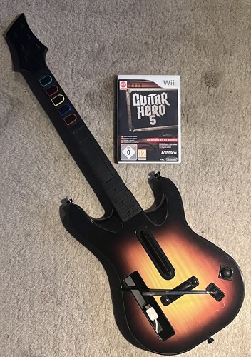 Nintendo wii guitar - nintendo,