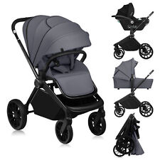 3 in 1 Kombi-Kinderwagen LIONELO® Buggy Reisebuggy inkl. Auto- Babyschale