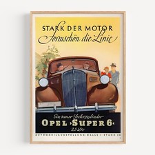 Opel Super 6 Automobile Racing