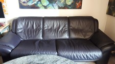 Sofa Leder gebraucht 3 sitzer