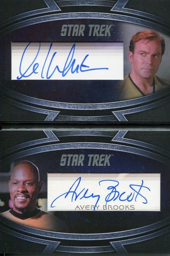 Star trek inflexions autogramm - star,