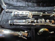 BASSKLARINETTE " CARTIER" ARTISTE-PARIS -HOLZ-BÖHM-TIEF ES   GENERALÜBERHOLT