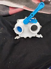 Kunststoff "Y"-Ventil für Fäkalienanlagen mit Ø38mm Anschluss Bootstoilette