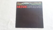 32B 76 Prestige Luxus Maserati Merak Prospekt Brochure italienisch - französisch