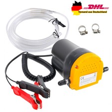 80W Ölpumpe 12V Ölabsaugpumpe Absaugpumpe Ölwechsel Dieselpumpe Heizölpumpe Öl