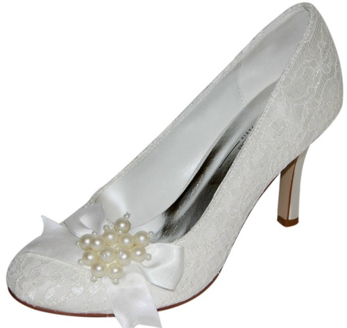 Hbh satin brautschuhe mit - brautschuhe,