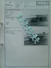 LKW IFA Anhänger HT 30 01 Roggendorf 1987 DDR KFZ-Brief KTA Vorlage f. Zulassung