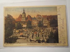Jena - Studentenkommers auf dem Marktplatz - 1930 / Karte - Studentika